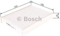 Bosch Interieurfilter 1 987 435 057 | M5057 | Autofilter Nissan