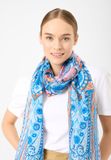 Codello Sjaal van pure katoen met paisley-patroon