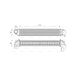 Valeo Intercooler, Refroidisseur d'air d'admission 817936 | Compatible avec : FORD GALAXY I, SEAT ALHAMBRA, VW SHARAN