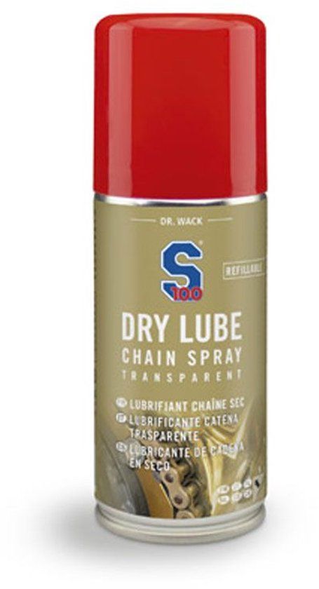 S100 D3T Distribution Kettingvet Dry Lube Kettingspray 100 ml