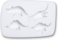 Städter Deco-Flex-mal Dinosaurussen - 4 kleine vormen in 1 mal