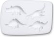 Städter Deco-Flex-mal Dinosaurussen - 4 kleine vormen in 1 mal