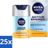 NIVEA MEN 25 x Active Energy Wake-up Gezichtsgel met Cafeïne - 50 ml - Voordeelverpakking