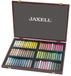 Honsell Jaxell 47772 Pastel krijt, hoekige vorm, set van 72, in houten koffer