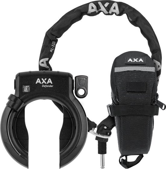 Axa Defender Fietsslot met RL 100 zwart 2019 Fietssloten