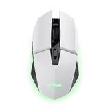 GXTrust Vylax Oplaadbare Draadloze Gaming Muis, LED Verlichting, Wit