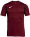 Joma Winner III T-shirt Korte Mouwen Heren S Burgundy / Black
