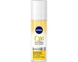 NIVEA Q10 Power Anti-Rimpel Pearls Serum Gezicht - Alle huidtypen - Hydraterend en verstevigend - Gezichtsserum Met Q10 en creatine - 30 ml