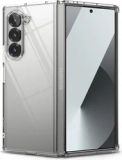 Ringke Fusion | Hoesje Geschikt voor Samsung Galaxy Z Fold 6 | Back Cover met Antikrascoating | Militaire Standaard | Transparant