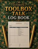 Construction Construction Toolbox Talk Log Book