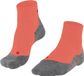 FALKE TK5 Short anti-blaar dun wol functioneel materiaal wandelsokken dames oranje - maat 39-40