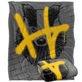 HARRY POTTER Silky Touch superzachte plaid 152 x 127 cm