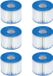 Filtre sans marque type S1 6 pièces pour piscine Intex EasySet / PureSpa - kit de remplacement