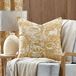 furn. Winter Woods dier chenille veer rijk gevuld kussen