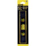 Stanley Torpedo waterpas (ABS-kunststof, elk 1x horizontale/verticaal/45° libel, met ophangoog) 0-42-294