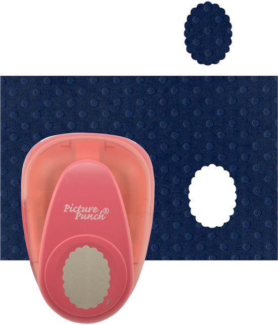 Vaessen Creative Figuurpons Ovaal Schulp Formaat XXXL