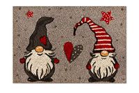 Excelsa Gnomo deurmat Kerstmis kokosvezel 60 x 40 cm