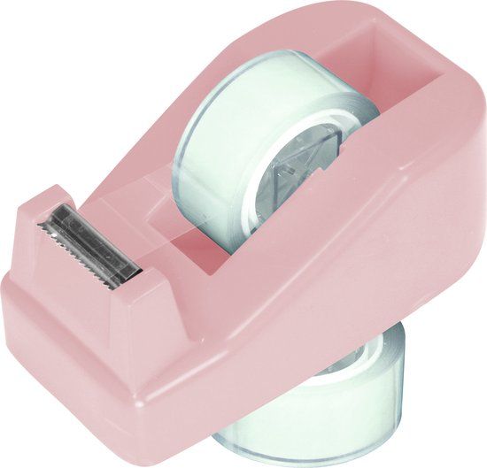 Kangaro plakbandapparaat - inclusief 2 rol plakband - assorti kleuren - K-750202