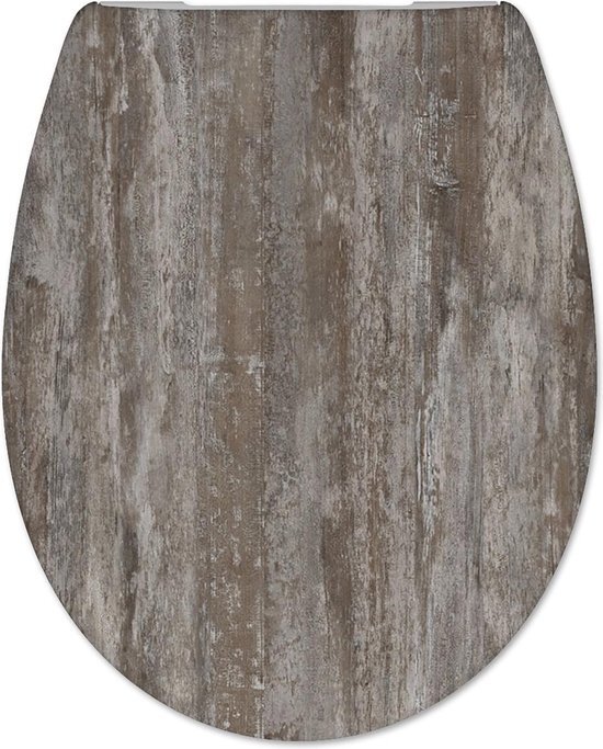 CEDO Icebrown toiletzitting 44cm old wood