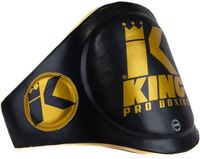 King Pro Boxing Belly Pad – Zwart/Goud – L