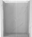 Mexen Exo porte de douche coulissante double 150 cm, transparent, chrome