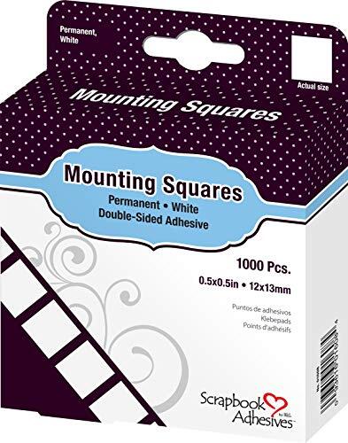 Scrapbook Adhesives Mounting Squares, Permanent