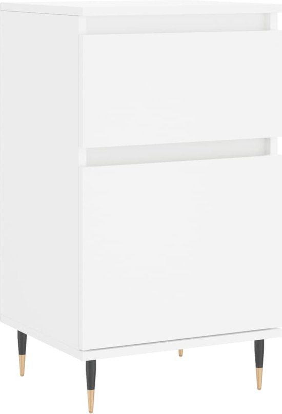 VidaXL Dressoir Wit Hout 40x35x70 cm