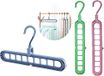 PARENCE Set van 2 ruimtebesparende kleerhangers