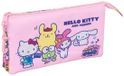 Safta Triple Hello Kitty & Friends Etui Rose Homme