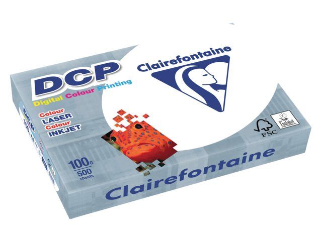 Clairefontaine Laserpapier DCP A4 100gr wit 500vel