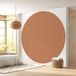 Papier peint rond - couleur tendance - diamètre 40 cm