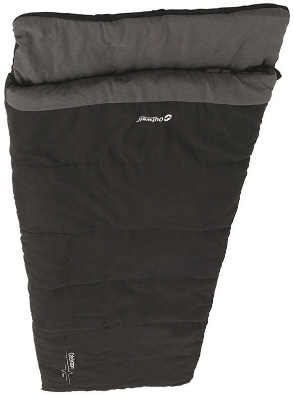 Outwell Outwell Celebration Lux Sleeping Bag, zwart Left Zipper 2023 Synthetische Slaapzakken