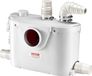 Pompe broyeuse 500W 29 GPM débit 26 pi de hauteur de refoulement pour toilette évier de sous-sol