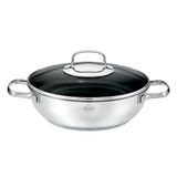 RÖSLE ELEGANCE serveerpan 24 cm, RVS 18/10, ProPlex antiaanbaklaag