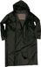 Mil-Tec Manteau de pluie noir 3XL avec capuche intégrée, 2 poches à rabat et sac de rangement