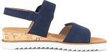Gabor Dames Sandalen met Sleehak Blauw