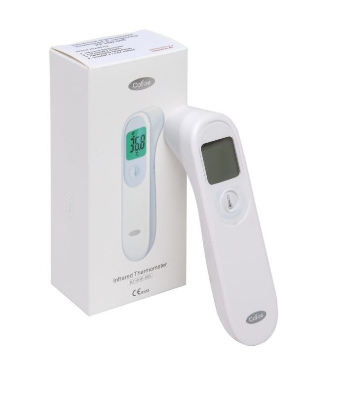 cofoe Digitale thermometer infrarood voorhoofd & oor kf-hw-004 1 Stuk