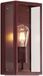 QAZQA Rotterdam - Applique murale classique d'extérieur - 1 lumière - L 16 cm - Rouge - Éclairage extérieur
