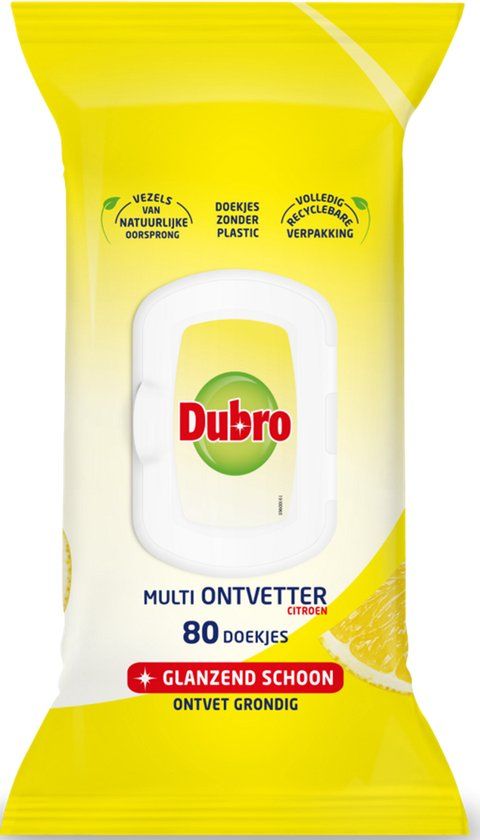 Dubro Multi Ontvetter Doekjes Citroen 80ST