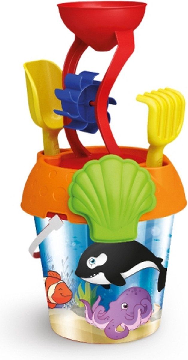 Adriatic Emmerset vissen holografisch + zandloper - kunststof - 8002936122803