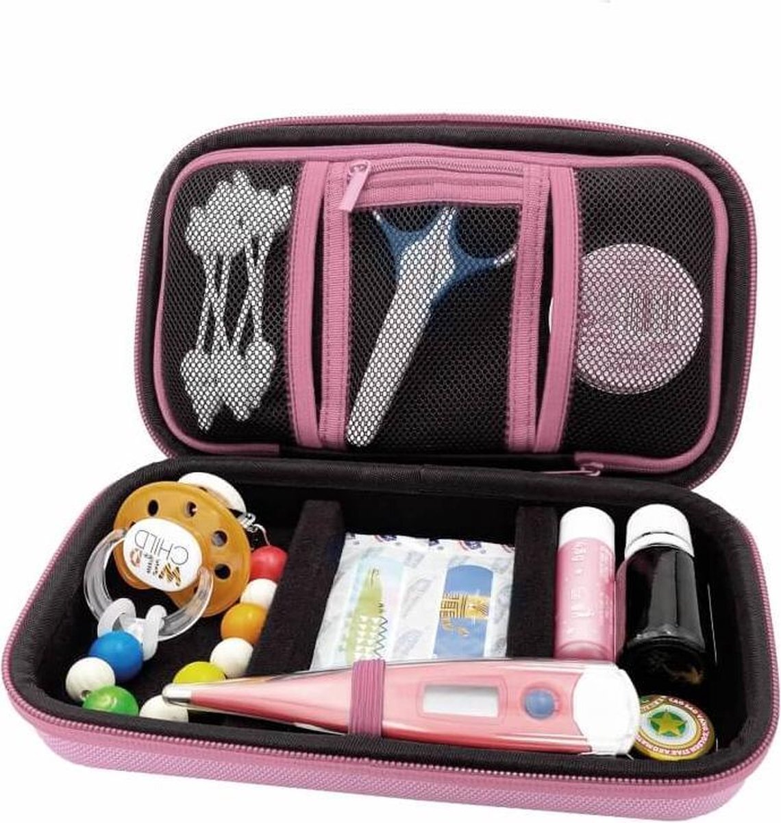 Pillbase Baby Case - Roze | Reistas voor kleine accessoires en medicijnen | Pillenetui roze