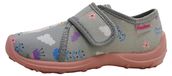 Fischer Boogy Chaussures enfant fille pantoufles gris loisir