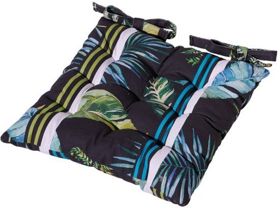 Madison Zitkussen Toscane 46x46 cm Leaves green