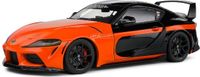 Solido Toyota GR Supra 2024 schaal 1:18 oranje/zwart