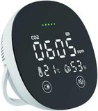 Merkloos CO2 Detector met LCD Scherm voor Huishoudelijk Gebruik