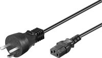 Microconnect PE120418 elektriciteitssnoer Zwart 1,8 m Netstekker type K C13 stekker