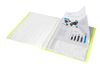 Liderpapel Ovenmappen 40 hoezen PP DIN A4 neon geel ondoorzichtig