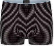 Schiesser Long Life Soft Boxershorts Heren M Gestreept Modal Polyester Elastaan Grafiet/Admiral