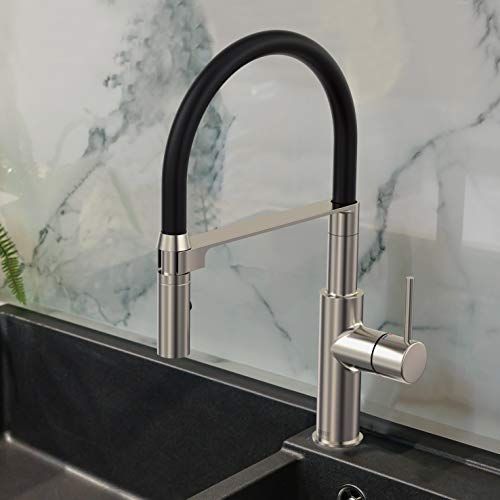 Lenz NALU keukenkraan - nikkel mat