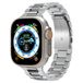 Spigen Modern Fit 316L Bandje, Zilver - Apple Watch 49Mm/46Mm/45Mm/44Mm/42Mm